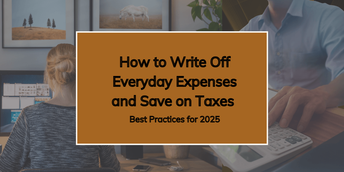 how to write off everyday expenses cover photo