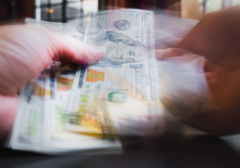 Investors are counting dollar bills quickly, the idea of the dollar's value fluctuating in the global market is constantly rising and falling.