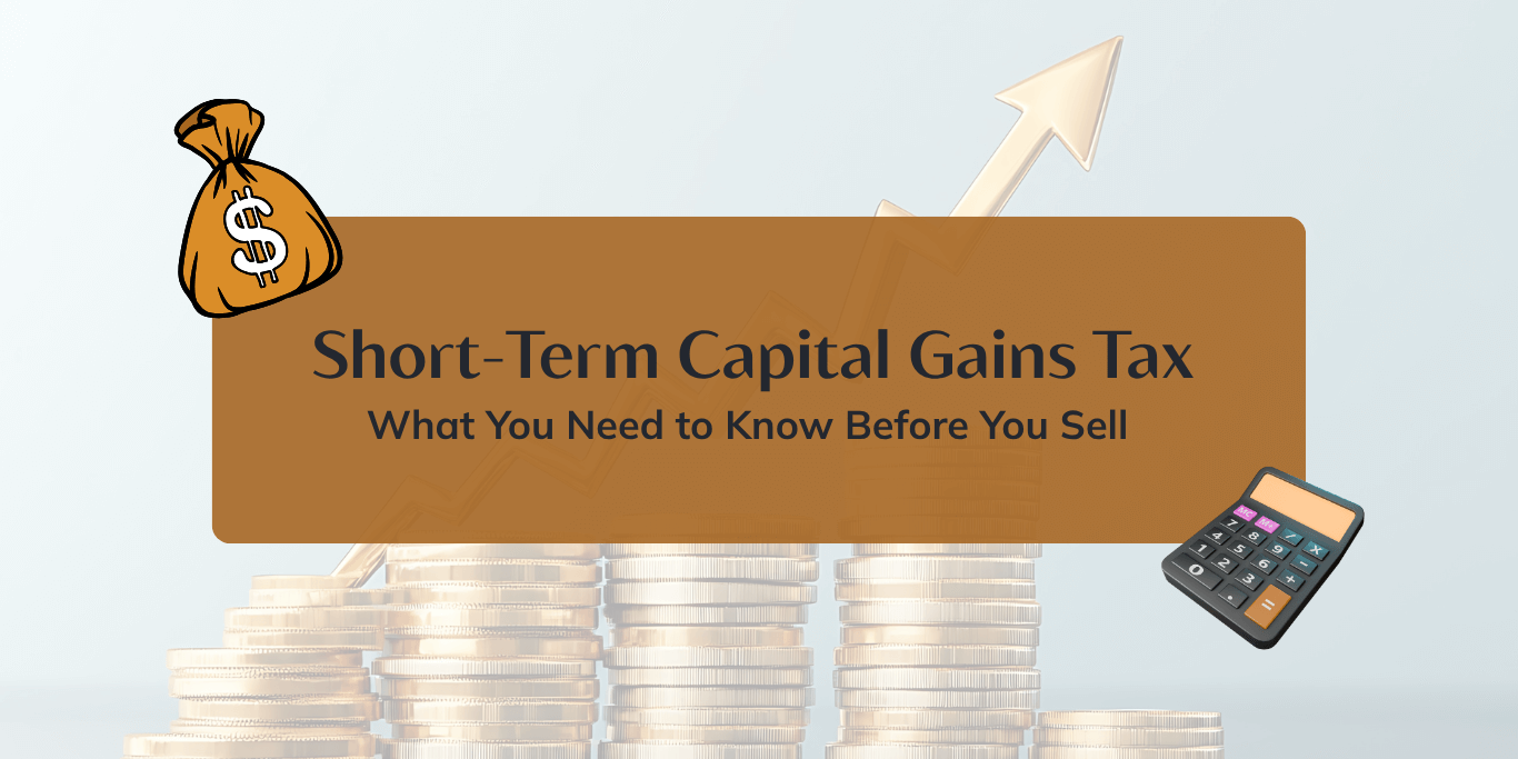 short term capital gains tax cover page
